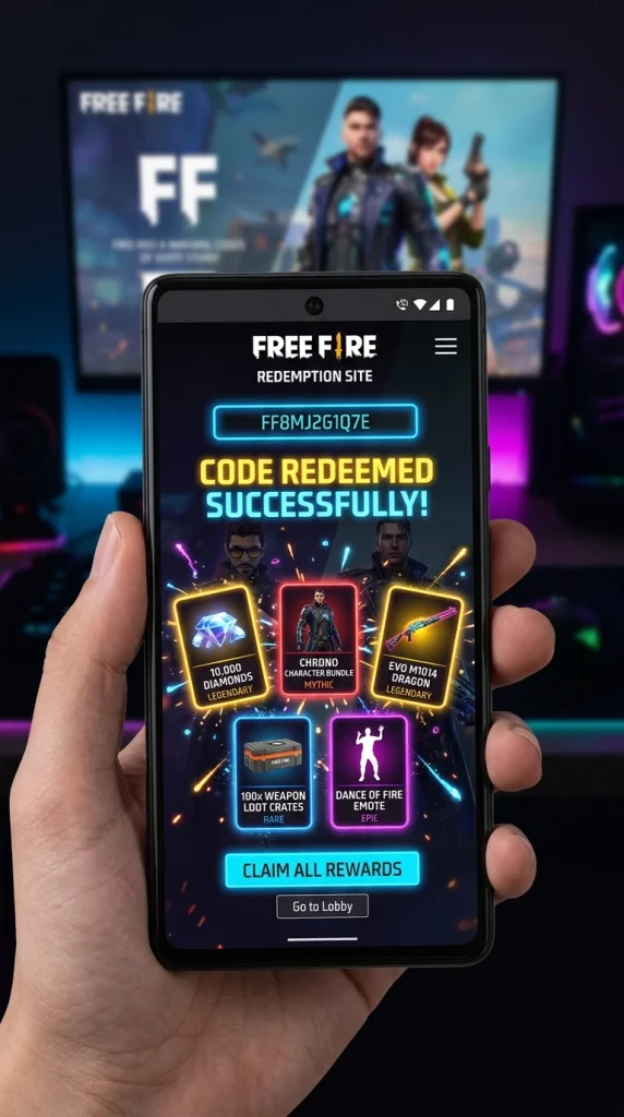 Free Fire Redeem Codes